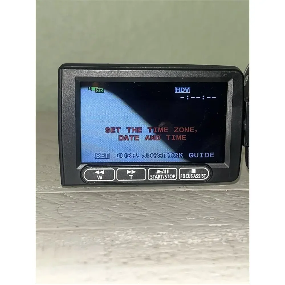 Canon Vixia HV30 Camcorder - Black - For Parts Or Repair!‼️ Read